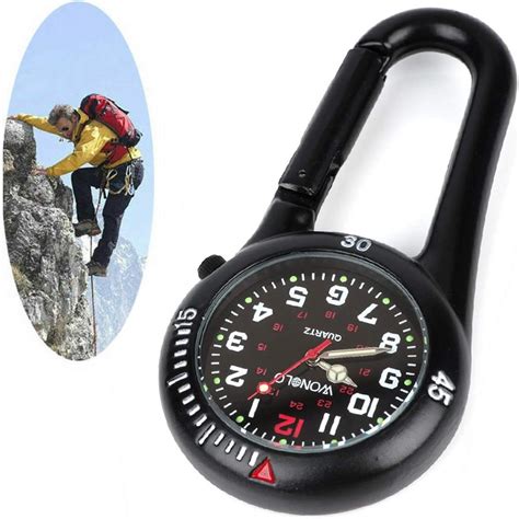 WONOLO Clip on Carabiner Luminous Face FOB Digital India | Ubuy