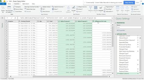 Image result for Power Query Vertical Table