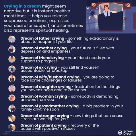 Crying in a Dream – 60 Types & Its Interpretations | ThePleasantDream