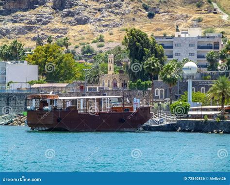 Tiberias - City on the Hill on the Shore of the Sea of Galilee, Israel ...