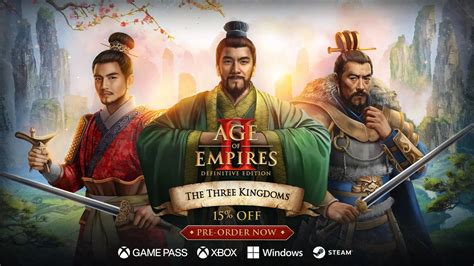 Los tres reinos de China ya están disponibles en Age Of Empires II: Definitive Edition ...