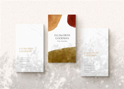 Vertical Business Card Template 的图像结果