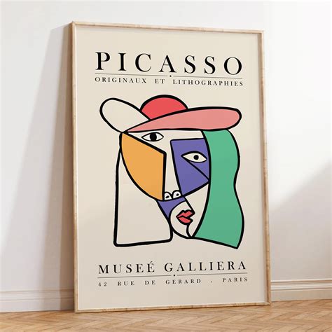 Picasso Set of 2 Prints Pablo Picasso Line Art Pablo Picasso - Etsy