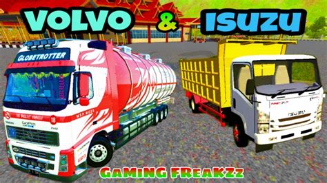 Bus simulator Indonesia mod|ISUZU & VOLVO FH12|with download link - YouTube