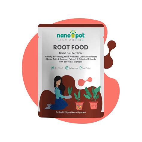 Nanopot Root Food: Smart Soil Fertilizer | Primary, Secondary, Micro ...