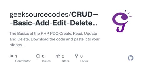 Image result for Ajouter Modifier Supprimer PHP PDO Code
