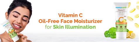 Mamaearth Vitamin C Oil-Free Moisturizer For Face with Vitamin C & Gotu ...