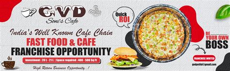 GVD SONI'S CAFE ( India's Well Known Cafe Chain )