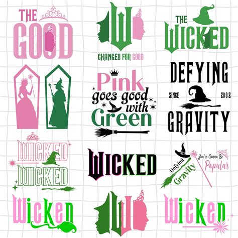 Wicked Movie Svg Png Bundle, I Have Been Wicked Change for Good Svg ...