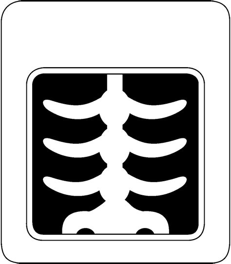 x ray clipart black and white clip art #2757715