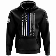 Image result for Thin Blue Line Hoodie