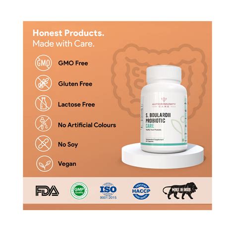 Autoimmunity Care S. Boulardii Probiotic Care Capsules (60 nos ...