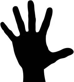 Silhouette Of Hand