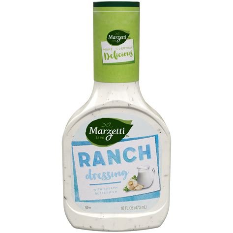 Marzetti Ranch Dressing 16 fl. oz. Bottle - Walmart.com
