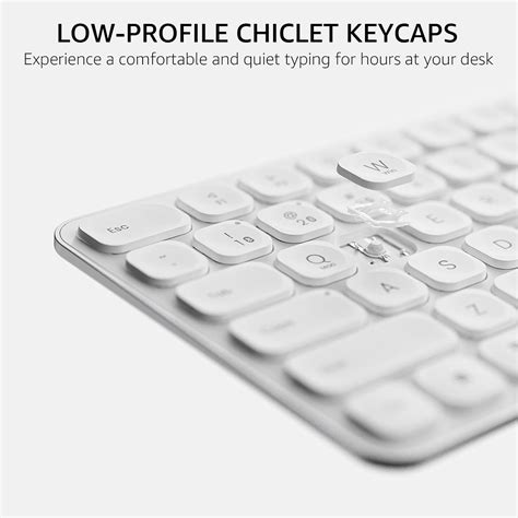 Rapoo E9050L Bluetooth Wireless Multi-Device Keyboard White – BROOT ...