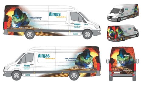Van Wrap for Airgas USA – Custom Vehicle Wraps