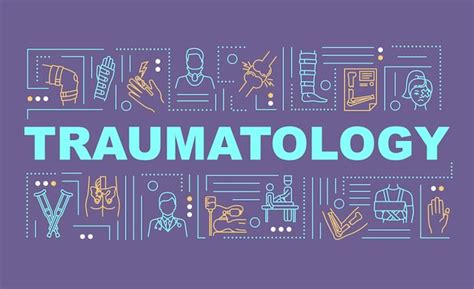 Traumatologie, traumabehandeling, klinische afdeling woordconcepten ...