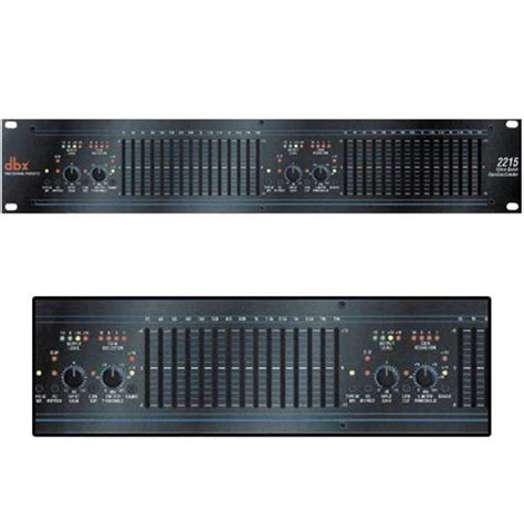 DBX 2215 Dual 15 Band Graphic Equalizer : Amazon.in: Musical Instruments