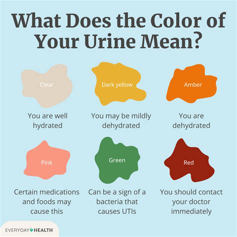 What Colour Of Your Urine Says About Your Health How What Does The