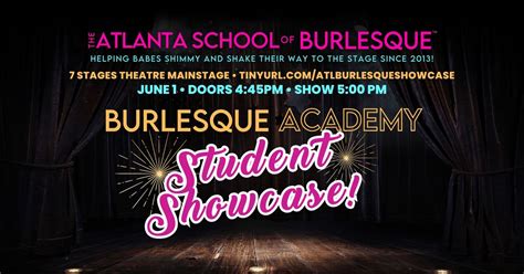The Atlanta School of Burlesque presents: Burlesque Academy Student ...
