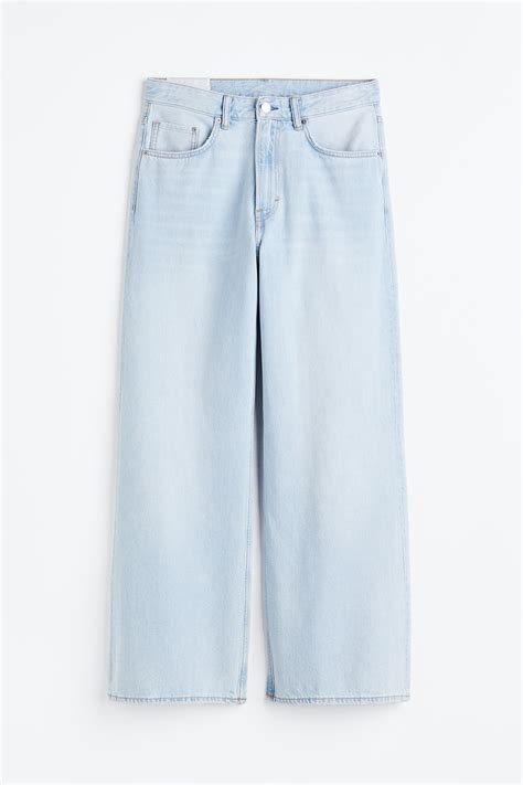 Bootcut Loose Jeans - Light denim blue - Men | H&M IN
