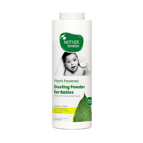 Buy Mother Sparsh Plant Powered Dusting Powder For Babies - 330g | Talc ...