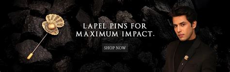 Lapel Pins for Men - Buy Online from Cosa Nostraa