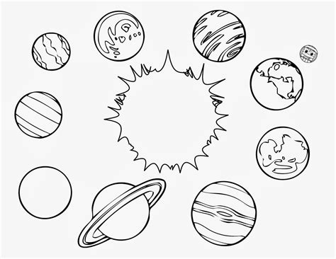 Planet coloring pages to download and print for free