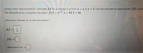 Image result for Using Linear Approximation to Estimate
