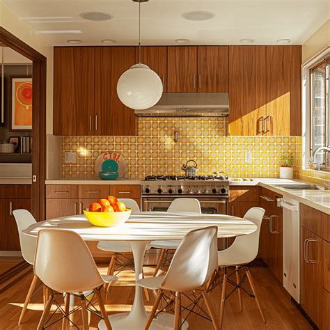 Mid Century Modern Kitchens Pics