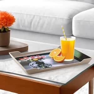 Nayasa Diva Plastic Serving Tray Set of 3 (Small, Medium, Big ...