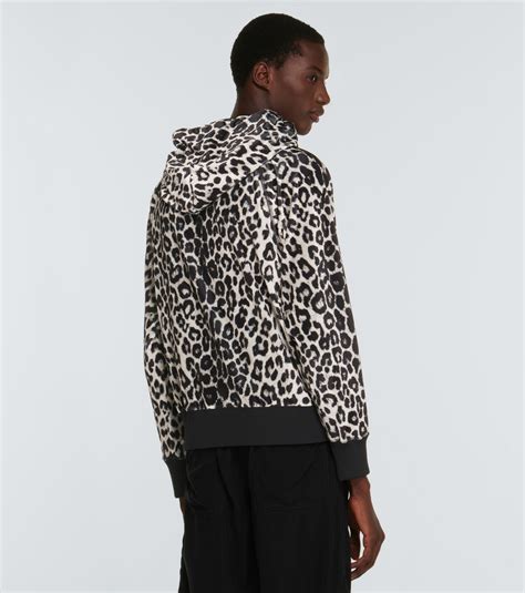 Tom Ford - Leopard-print velour hoodie TOM FORD