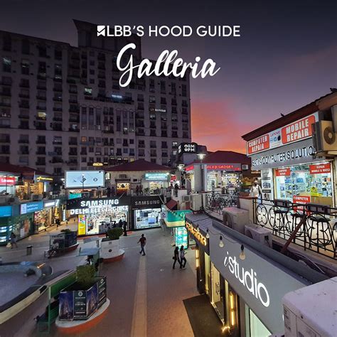 Galleria Market Gurgaon: Your Ultimate Hub For Shopping & Dining | LBB