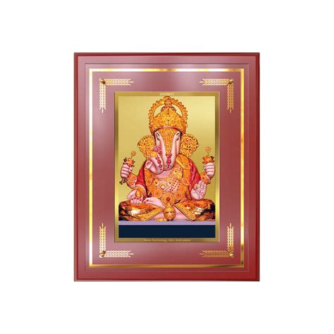 Dagdu Ganesh | Shri Dagdusheth Halwai Ganpati Wall & Tabletop Frame in ...