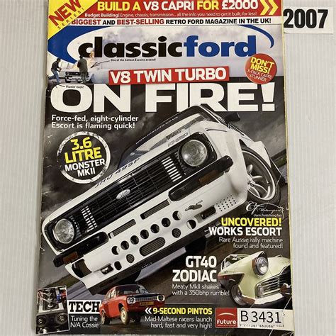 B3431 「Classic Ford」クラシックフォード 英国旧車雑誌 | ヴィンテージブック/本/雑誌 | | INNOCENT ...
