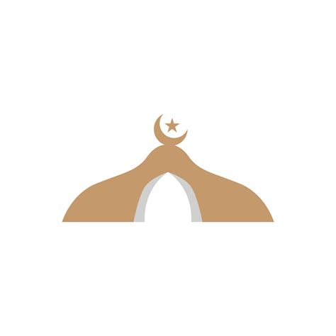 Mosque Logo Design Muslim Place of Worship Vector Simple Template ...