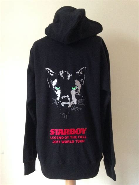 Starboy The Weeknd 2017 tour hoodie by WonderMerch on Etsy | The weeknd ...