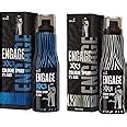 Buy Engage Cologne Spray XX1 for Men, 135ml And Engage XX3 Cologne ...