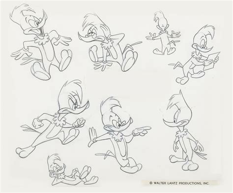 Woody Woodpecker Characters