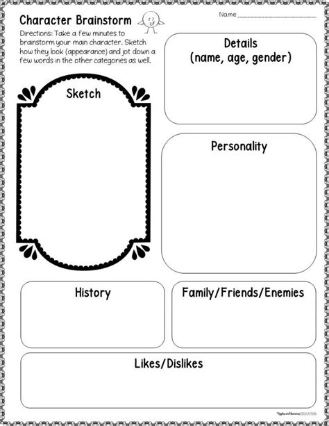 Interview Worksheet for Creative Writing 的图像结果