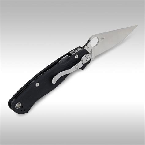SPYDERCO PARA MILITARY 2 - G10 Plain Edge - Upshift Online Inc.