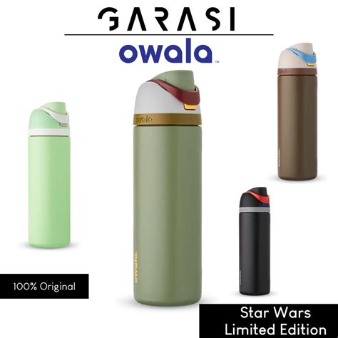 Jual Owala Star Wars FreeSip Insulated Stainless Steel Water Bottle ...