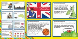Tanni Grey Thompson Word Cards (teacher made) - Twinkl