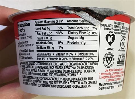 So Delicious Dairy Free Coconut Milk Yogurt Alternative Review ...
