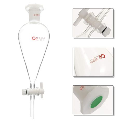 Scicalife Separating Funnel 250ml Graduated India | Ubuy