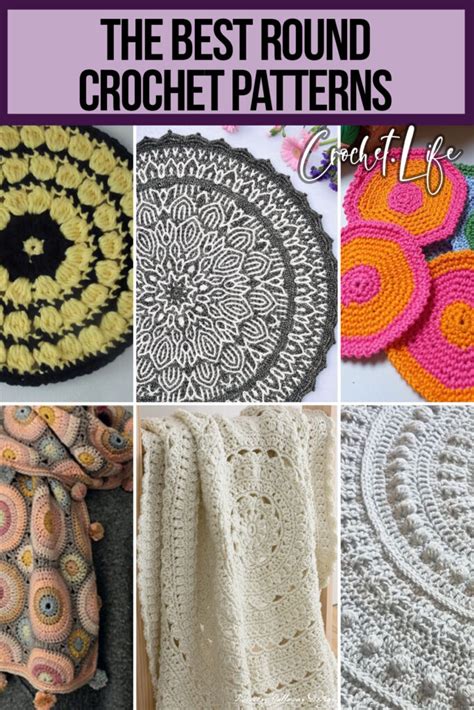 Image result for Crochet Round Patterns