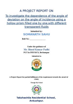 Physics XII Project - xb fbbd - PROJECT GUIDELINES FOR CLASS 12 Subject ...