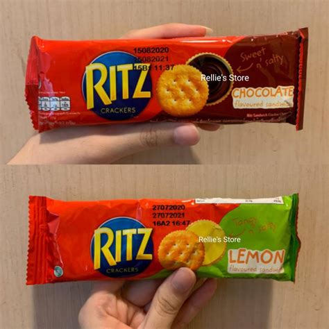 Jual [HALAL MUI] RITZ SANDWICH CRACKER LEMON / CRACKERS CHOCOLATE ...