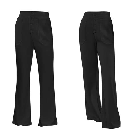 School Uniform Pants for Girls Skinny Pants Stretch Pants with Pockets ...