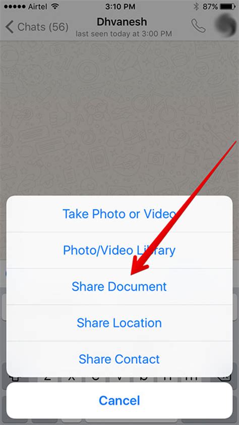 How to Send PDF File on WhatsApp in iPhone or iPad